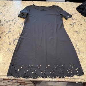 Black cutout dress